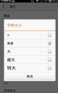 安卓系统字体大小怎么改,个性化设置指南